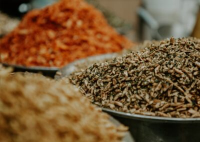 Especias en mercadillo de Jaffa (Israel)